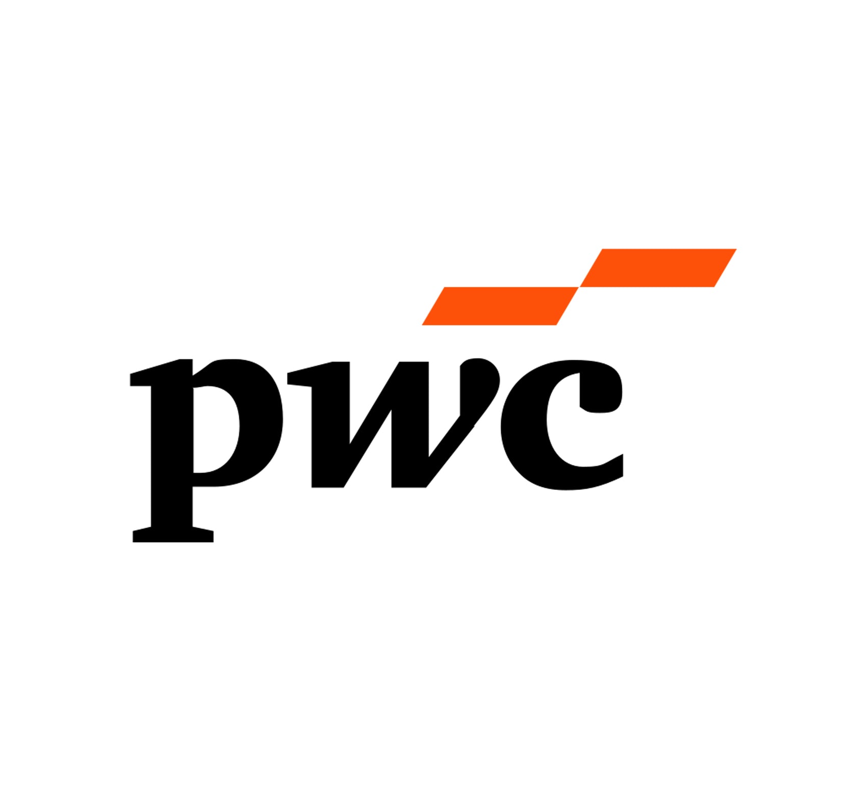 PwC (PricewaterhouseCoopers) logo for client case study and feedback.